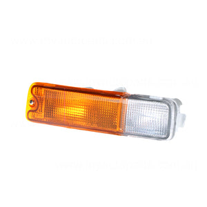 Front Bar Park / Indicator Lamp Passenger Side Certified Suits Mitsubishi Triton MK 10/1996 to 6/2006