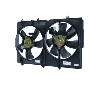 Radiator Fan Assembly Aftermarket Suits Mitsubishi Outlander ZE/ZF 2002 to 2006