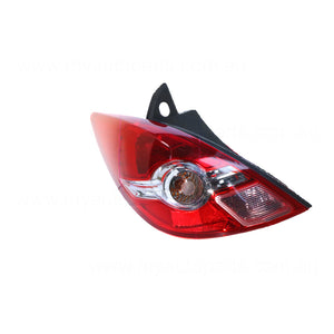 Tail Lamp Passenger Side OEM Suits Nissan Tiida C11 Hatch 12/2009 To 12/2012