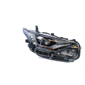 LED Head Lamp With Auto Levelling Drivers Side OEM Suits Toyota Corolla ZRE182R ZR 3/2015 to 6/2018