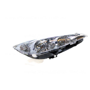 Halogen Head Lamp Drivers Side Certified Suits Peugeot 308 T7 Wagon/Hatch 2008 to 2011