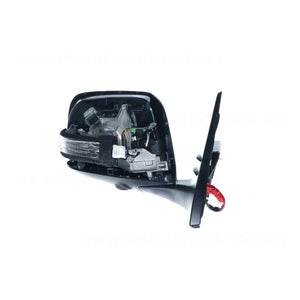 Door Mirror With Blind Spot & Indicator Drivers Side OEM suits Toyota Prado 150 Series 2013 to 2017