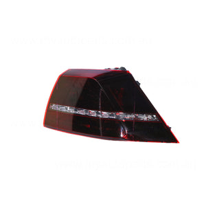 LED Tail Lamp Drivers Side Certified Suits Volkswagen Golf R MK 7 4/2014 to 7/2017