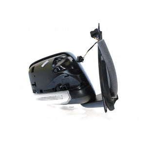 Black Door Mirror Electric Adjust Drivers Side Genuine Suits Nissan Navara D40 2010 to 2015