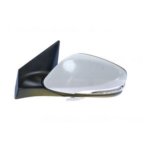 Door Mirror, With Indicator, Passenger Side OEM Suits Hyundai Elantra MD 2011 to 2013