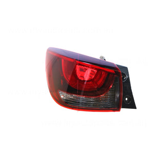 Tail Lamp Passenger Side Genuine Suits Mazda 2 DJ 2014 to 2019