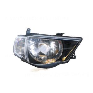 Head Lamp Drivers Side Certified Suits Mitsubishi Triton MN 2009 to 2015