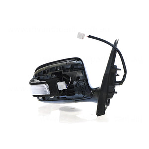 Door Mirror With Indicator Drivers Side Genuine suits Toyota Corolla ZRE150 Series Sedan 2010 to 2013