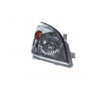 Halogen Head Lamp Drivers Side Certified Suits Toyota Prado 120 Series 2002 to 2009
