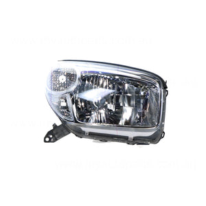 Halogen Head Lamp Drivers Side Genuine Suits Toyota RAV4 ACA20R/ACA21R/ACA22R/ACA23R 2000 to 2005