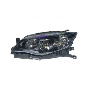 Black Head Lamp Passenger Side Certified suits Subaru Impreza/WRX/STi 2007 to 2014