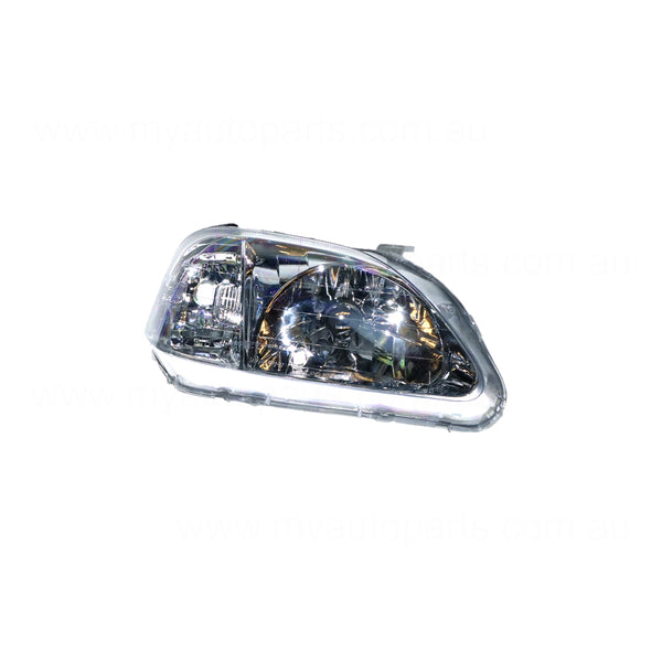 Halogen Head Lamp Drivers Side Certified Suits Honda Civic EK 1999 to 2000