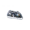 Halogen Head Lamp Drivers Side Certified Suits Honda Civic EK 1999 to 2000