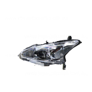 Halogen Manual Adjust Head Lamp Passenger Side Genuine Suits Nissan Altima L33 2013 to 2017