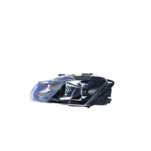 Halogen Head Lamp Passenger Side Certified Suits Volkswagen Polo Trendline 6R 2010 to 2014