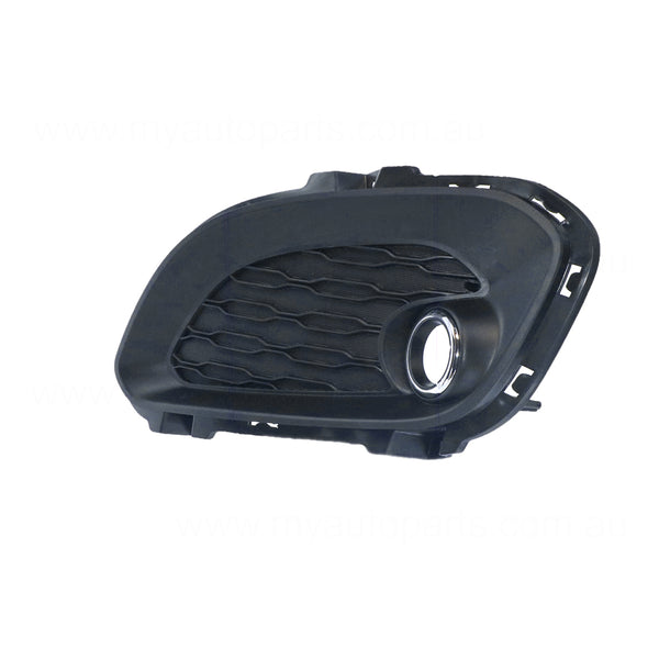 Front Bar Grille With Fog Light Mount Passenger Side OEM Suits Kia Rio UB 8/2011 to 10/2014