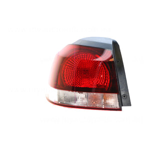 Tail Lamp Passenger Side OES Suits Volkswagen Golf GTi MK 6 2009 to 2013