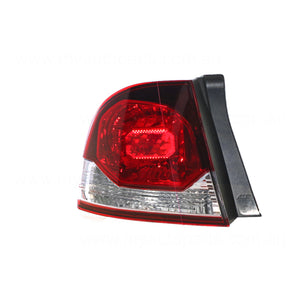 Tail Lamp Passenger Side Certified Suits Honda Civic 8th Generation FD 2009 to 2012