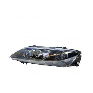 Head Lamp Passenger Side OEM Suits Mazda 6 Sport GG/GY 8/2005 to 2/2008