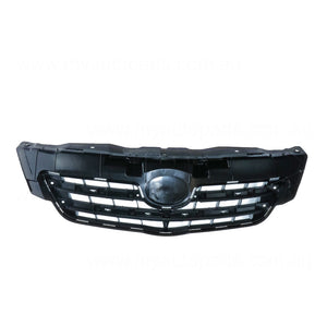 Black Grille OEM Suits Toyota Corolla ZRE152R Sedan 3/2007 to 4/2010