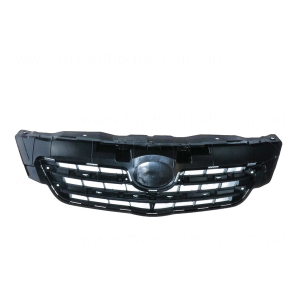 Black Grille OEM Suits Toyota Corolla ZRE152R Sedan 3/2007 to 4/2010