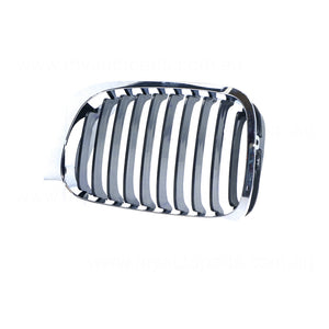 Grille Passenger Side Aftermarket Suits BMW 3 Series E46 1999 to 2003