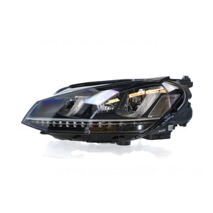 Xenon Head Lamp Passenger Side OEM Suits Volkswagen Golf R MK 7 4/2014 to 7/2017