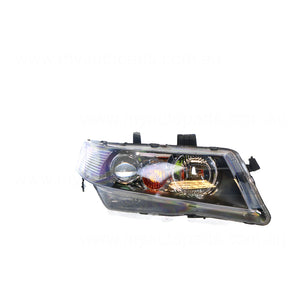 Bi-Xenon Electric Adjust Without Adaptive Cornering Head Lamp Drivers Side Genuine Suits Honda Accord Euro Luxury CL 2003 to 2005