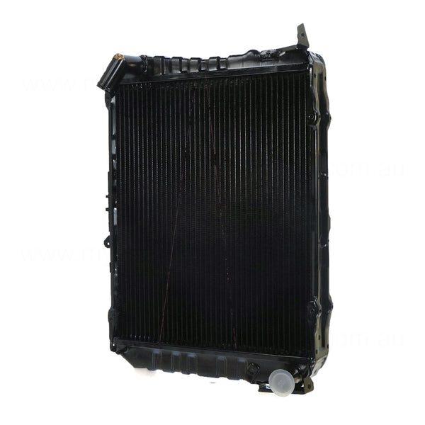 Radiator 35 / 35 mm Brass Copper 490 x 410 x 48 mm Mauto 2.8 L 3L Aftermarket Suits Toyota Hiace RZH / LH10# 1989 to 2005
