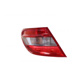 Tail Lamp Passenger Side OEM Suits Mercedes-Benz C Class W204 6/2007 to 4/2011