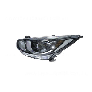 Head Lamp Passenger Side OEM Suits Hyundai Accent RB 2011 to 2013