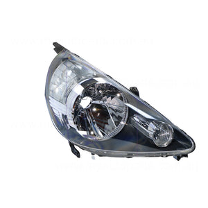 Head Lamp Drivers Side OEM Suits Honda Jazz GLi GD 2004 to 2008