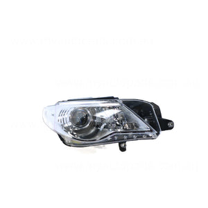 Head Lamp Drivers Side OES  Suits Volkswagen Passat 3C 2009 to 2012