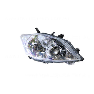 Halogen Head Lamp Drivers Side Certified Suits Toyota Corolla ZRE152R 2009 to 2012