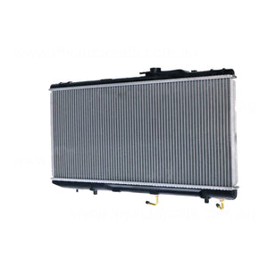 Radiator 28 / 28 mm Plastic Aluminium 325 x 688 x 26 mm Mauto 1.5 L 5E Aftermarket Suits Toyota Paseo EL44R/EL54R 1991 to 1999