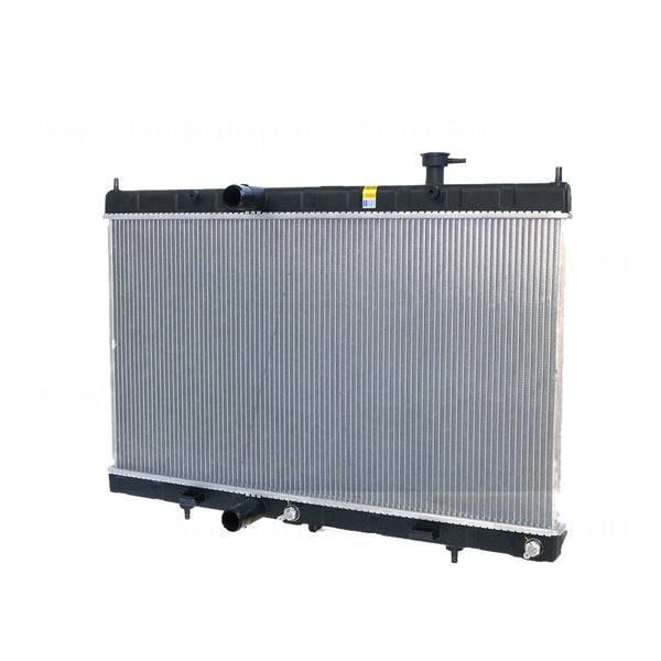 Radiator 35 mm 35 / Plastic Aluminium 410 x 730 x 16 mm Manual/Auto 6 mm Fin 1.6 L R9M Aftermarket Suits Nissan X-Trail T32 2014 to 2017