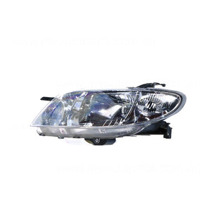 Head Lamp Passenger Side OEM Suits Mazda 323 Protege/Astina BJ 2001 to 2004
