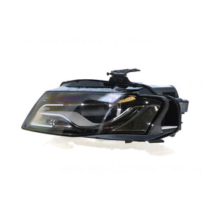 Bi-Xenon Head Lamp Passenger Side Genuine Suits Audi A4 B8 4/2008 to 5/2012