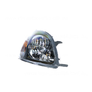 Head Lamp Drivers Side Certified Suits Toyota Echo NCP10R/NCP13R 1999 to 2002