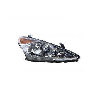 Head Lamp Drivers Side Genuine Suits Toyota Tarago ACR30R 2000 to 2003