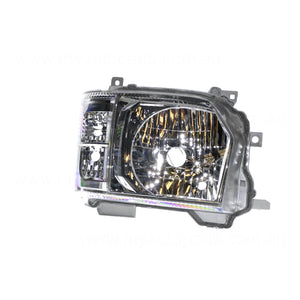 Halogen Head Lamp Drivers Side Genuine Suits Toyota Hiace LWB 2013 to 2019