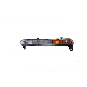 Front Bar Park / Indicator Lamp Drivers Side OES  Suits Audi Q7 4L 2007 to 2009