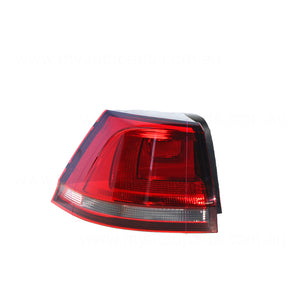 Tail Lamp Passenger Side Genuine Suits Volkswagen Golf MK 7 Wagon 2/2014 to 7/2017