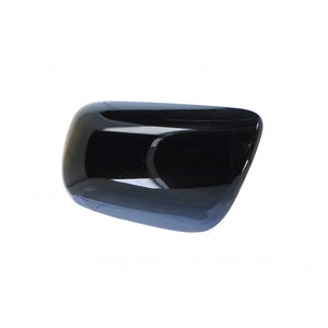 Black Door Mirror Cover Passenger Side Genuine suits Toyota Yaris Hatch 2008 to 2011