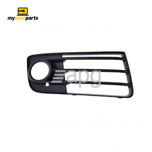 Front Bar Grille Drivers Side Genuine Suits Audi TT 8J 2006 to 2010