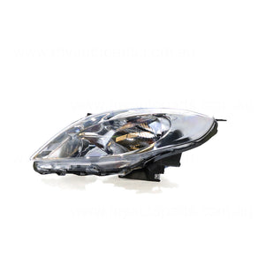 Halogen Head Lamp Passenger Side Certified Suits Nissan Almera N17 2012 to 2014