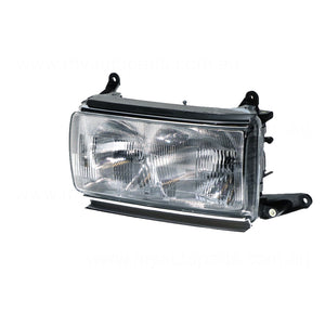 Head Lamp Passenger Side Certified Suits Toyota Landcruiser FZJ80R/HDJ80R/HZJ80R 1990 to 1998