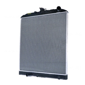 Radiator 42 mm CT 42 / Plastic Aluminium 600 x 568 x 32 mm Manual Aftermarket Suits Hino Dutro 2/3/4/5 2001 to 2007