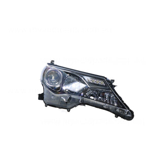 Halogen Head Lamp Drivers Side Certified Suits Toyota RAV4 GX 2012 to 2015