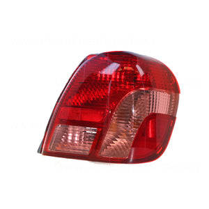 Tail Lamp Drivers Side Aftermarket Suits Toyota Echo NCP12R 1999 to 2002